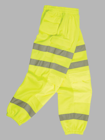 Warrior Hi-Vis Joggers - Yellow