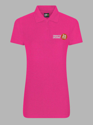 Pro RTX Ladies Pro Polo Shirt - Fuchsia
