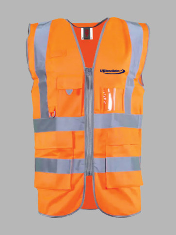 Warrior Hi-Vis Executive Vest - Orange