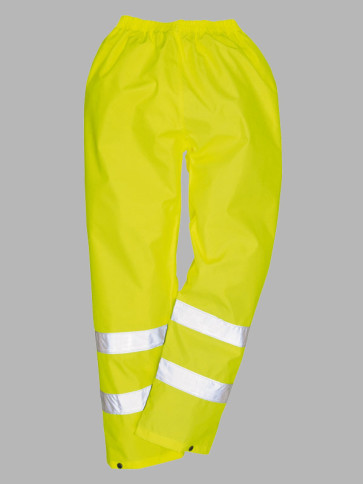 Portwest Hi-Vis Classic Rain Trousers - Yellow