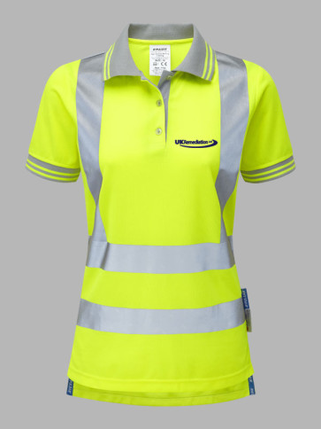 Pulsar Ladies Hi-Vis Polo Shirt - Yellow