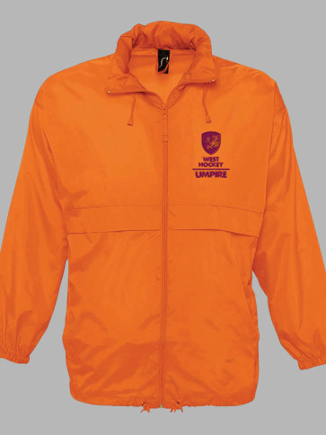 West Hockey Surf Windbreaker Jacket - Orange