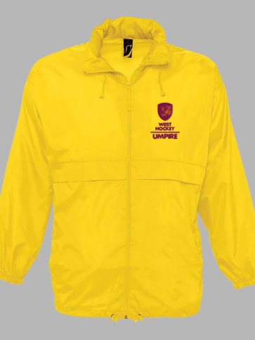 West Hockey Surf Windbreaker Jacket - Gold
