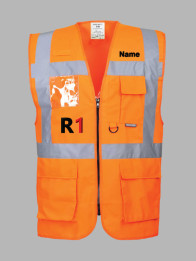 Portwest Hi-Vis Berlin Executive Vest - Orange