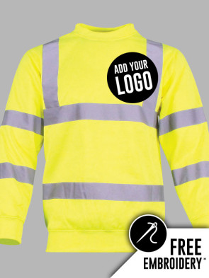 Warrior Hi-Vis Sweatshirt