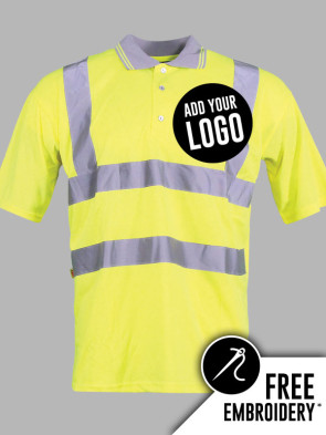 Warrior Hi-Vis Polo Shirt