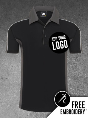 Orn Avocet 100% Polyester Contrast Wicking Polo Shirt
