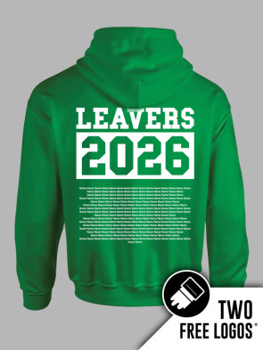Gildan Heavy Blend Leavers Hoodie (Block)