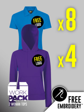 The Work Pack: 2 Woman Tops Pack