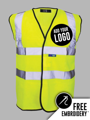 Supertouch Hi-Vis Velcro Vest