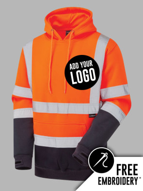 Supertouch Hi-Vis Two Tone Hoodie