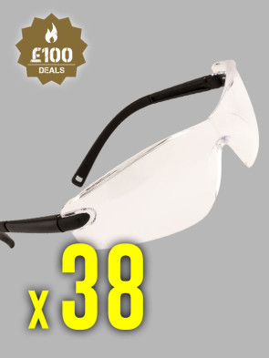 38 x Portwest Profile Safety Spectacles