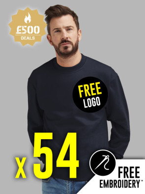 54 x UCC Everyday Sweatshirts