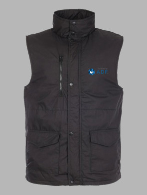 Fort Wroxham Quilted Bodywarmer - Black