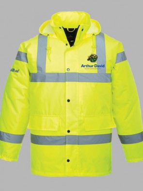 Portwest Hi-Vis Traffic Jacket - Yellow