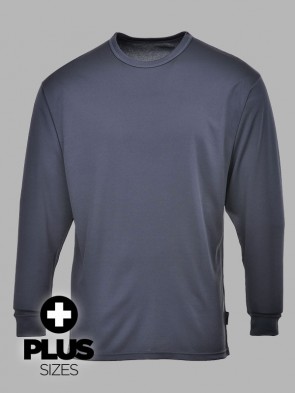 Portwest PLUS SIZE Thermal Baselayer Long Sleeve T-Shirt