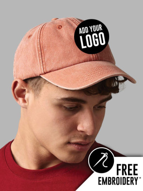 Beechfield Vintage Low Profile Baseball Cap