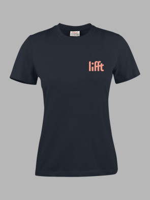Printer Essentials Ladies Heavy RSX T-Shirt - Dark Navy