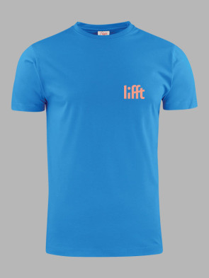 Printer Essentials Mens Heavy RSX T-Shirt - Ocean Blue