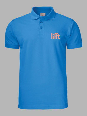 Printer Essentials Mens Surf Pro RSX Polo Shirt - Ocean Blue
