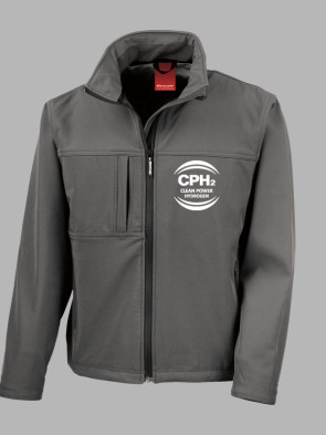 Result Classic Soft Shell Jacket - Workguard Grey