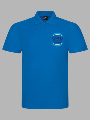 Pro RTX Mens Pro Polo Shirt - Sapphire Blue