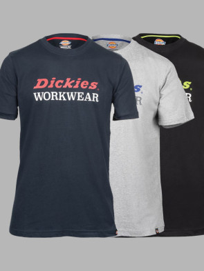 Dickies Rutland Graphic Logo T-Shirts (Pack of 3)