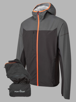 Portwest EV4 Packable Contrast Waterproof Jacket