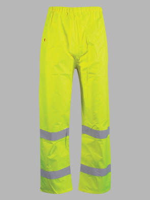 Warrior Hi-Vis Over Trousers - Yellow