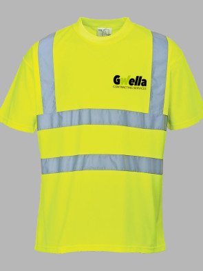 Portwest Hi-Vis T-Shirt - Yellow