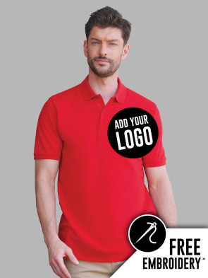 Henbury Modern Fit Micro-Fine Pique Polo Shirt