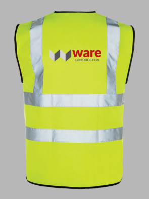Hi-Vis Vest for Ware Construction