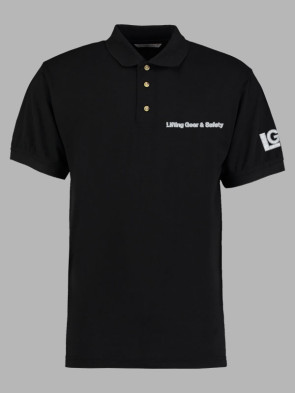 Kustom Kit Superwash Workwear Polo Shirt - Black