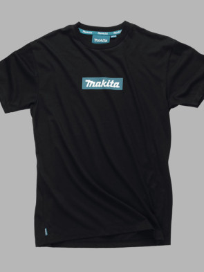 Makita Origin Logo Black T-Shirt