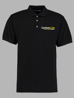 Kustom Kit Superwash Workwear Polo Shirt (CarbonLite) - Black