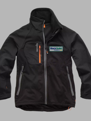 Scruffs Trade Flex Soft Shell Jacket - Black