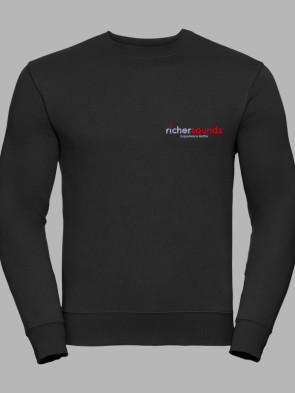 Russell Set-In Sleeve Sweatshirt - Black