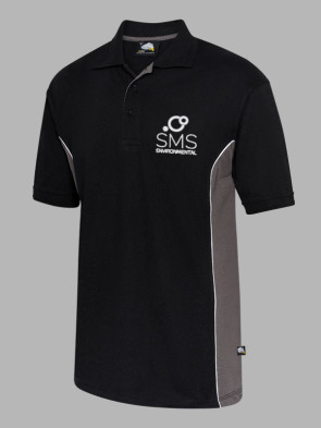 Orn Silverswift Polo Shirt - Black / Graphite Grey trim
