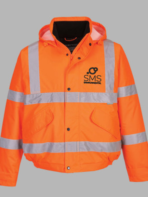 Portwest Hi-Vis Bomber Jacket - Orange