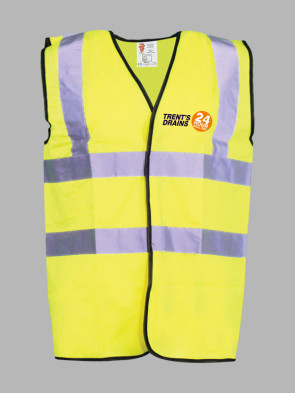 Warrior Hi-Vis Vest - Yellow