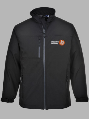 Portwest Soft Shell Jacket - Black