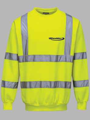 Portwest Hi-Vis Sweatshirt - Yellow