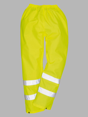 Portwest Hi-Vis Classic Rain Trousers - Yellow