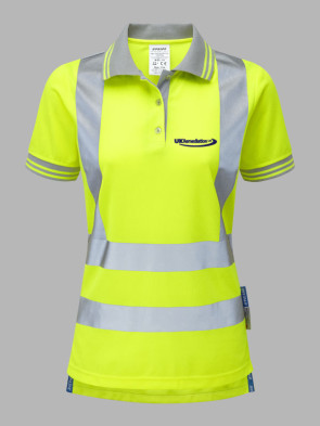 Pulsar Ladies Hi-Vis Polo Shirt - Yellow