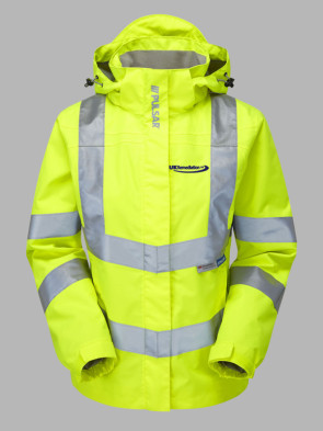 Pulsar Ladies Hi-Vis Storm Jacket - Yellow
