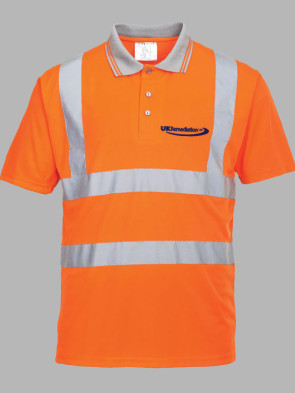 Portwest Hi-Vis GO/RT Polo Shirt - Orange