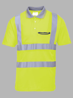 Portwest Hi-Vis Polo Shirt - Yellow
