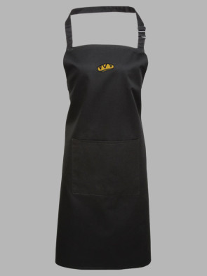 Premier Colours Pocket Bib Apron - Black