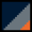 Dark Navy / Grey & Orange trim