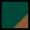 Forest Green / Taupe trim